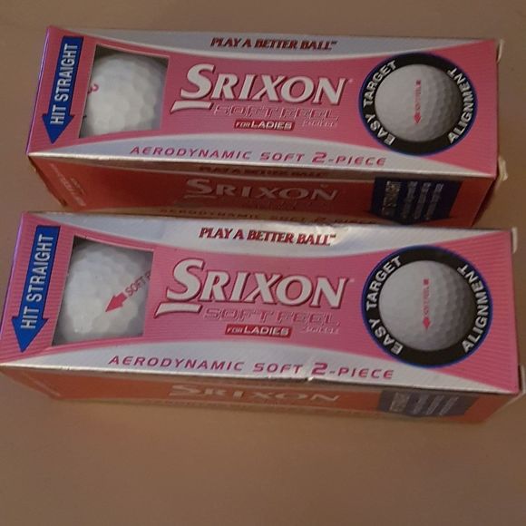 SRIXON *BNIB* Two (2) Box Sleeves LADIES Golf Balls * NEW Never Used - Picture 8 of 8